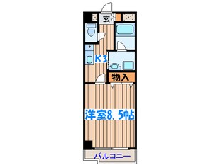 クレスト宮城野の物件間取画像